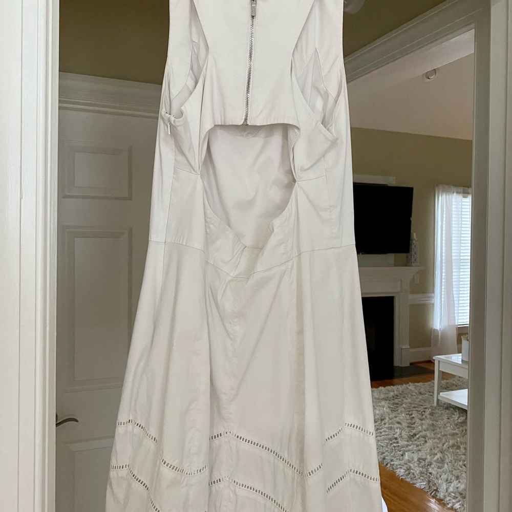 Bebe perfect white dress